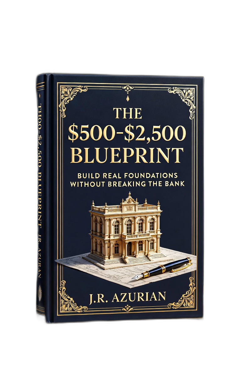 The $500–$2,500 Blueprint — book cover