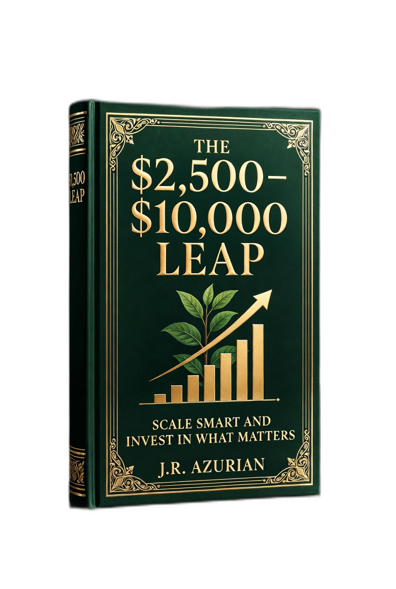 The $2,500–$10,000 Leap — book cover